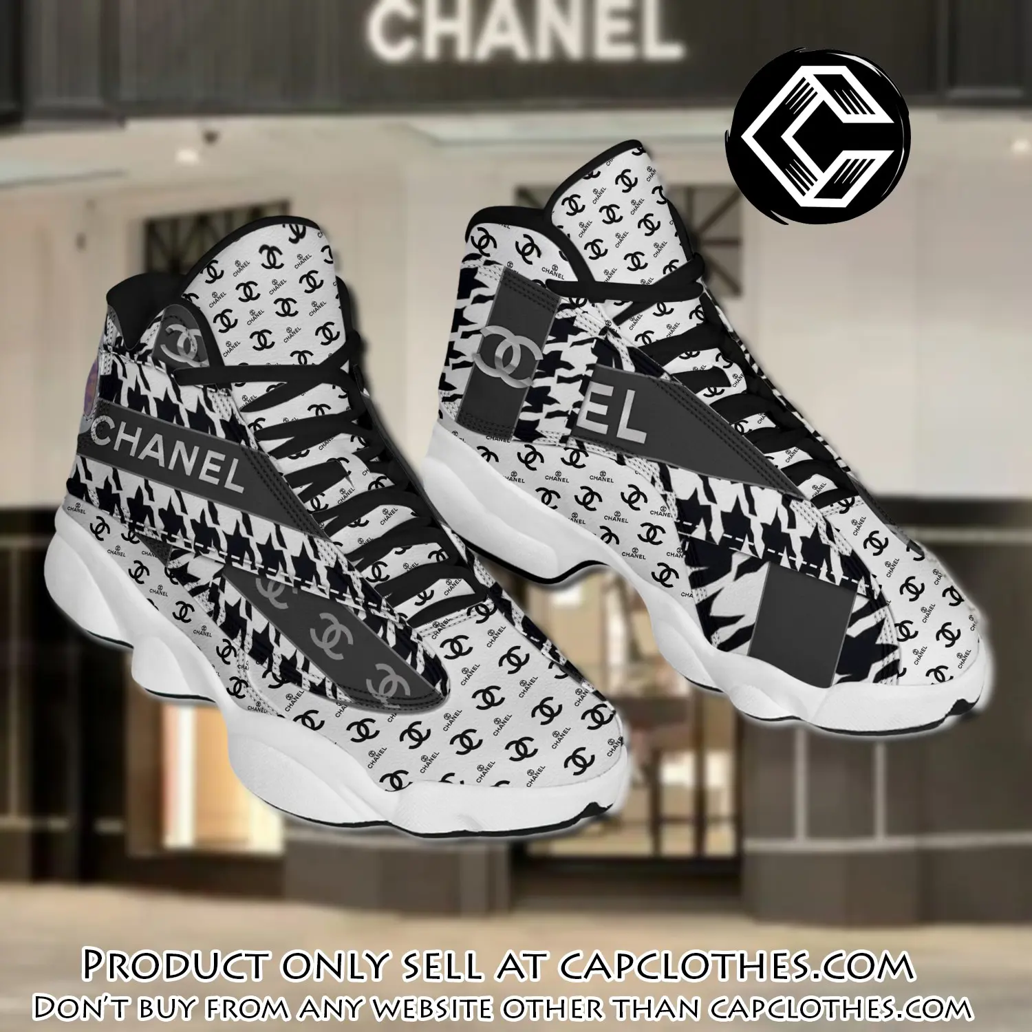 Chanel air jordan 13 sneaker d2303 jd14033 cc4052107